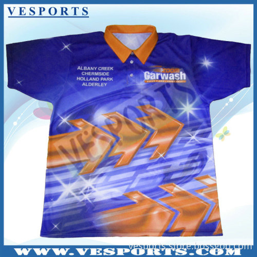 Sublimation Printing Polo Shirts for Kids Youth